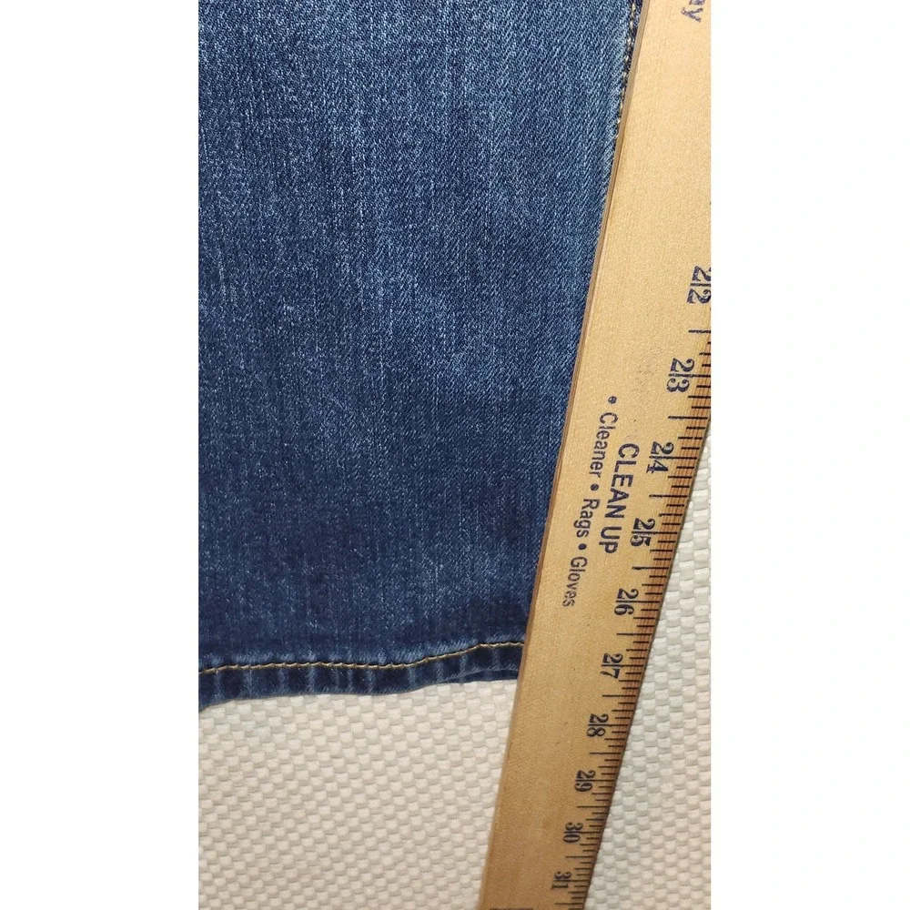 VTG Levis 511 Slim‎ Fit Jeans Mens 34x30 Medium Wash Blue Denim Great Fade